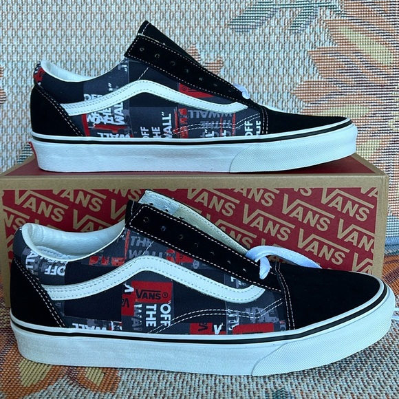Vans Men’s Old Skool
(Packing Tape) Black/Red/
VN0A4U3BWZ4
Sneakers - Picture 1 of 16